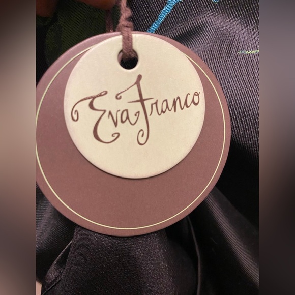 Eva Franco Greer Mint Julup Sheer Women Special Occasion Dress - Picture 7 of 9